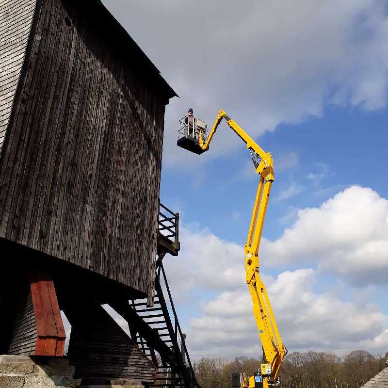 Nieuwe wieken voor Molen Te Rullegem<br>20-03-2019 - ©Wendy Baeyens