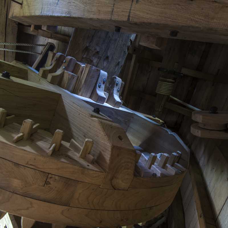 Interieur van de molen<br>02-07-2020 - ©Patrick Goossens